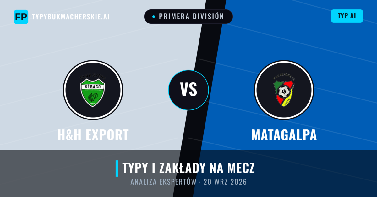 H&H Export vs Matagalpa — typy i zapowiedź meczu