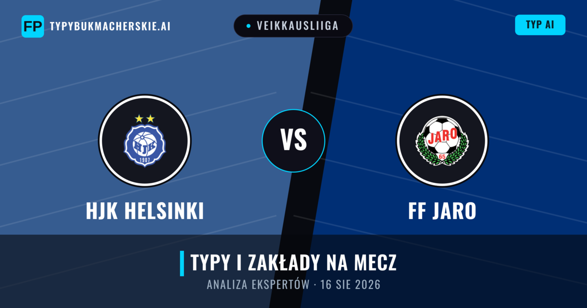 HJK Helsinki vs FF Jaro — typy i zapowiedź meczu