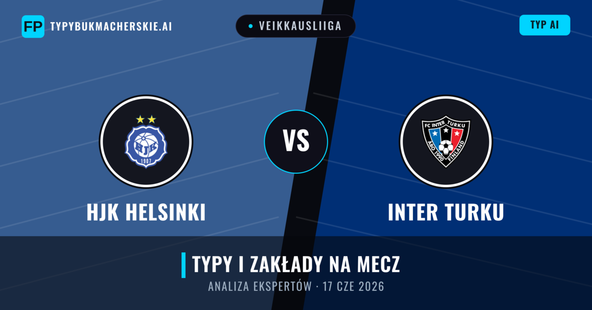 HJK Helsinki vs Inter Turku — typy i zapowiedź meczu