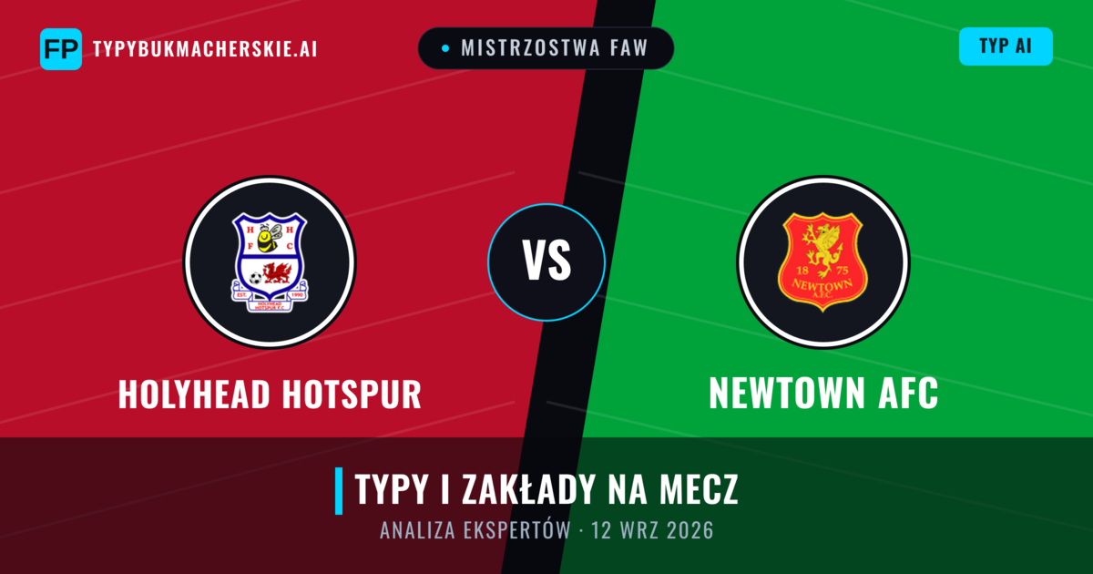 Holyhead Hotspur vs Newtown AFC — typy i zapowiedź meczu