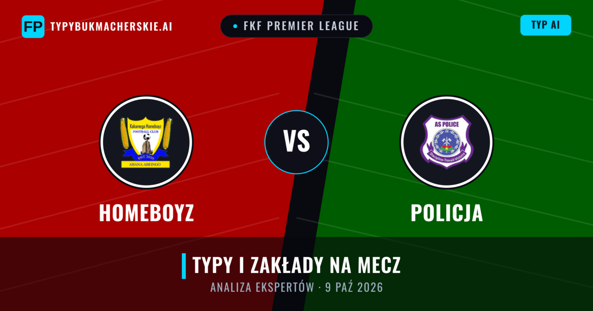 Homeboyz vs Kenya Police — typy i zapowiedź meczu