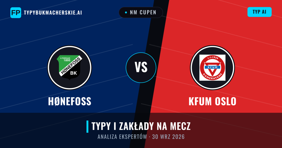 Hønefoss vs KFUM Oslo — typy i zapowiedź meczu