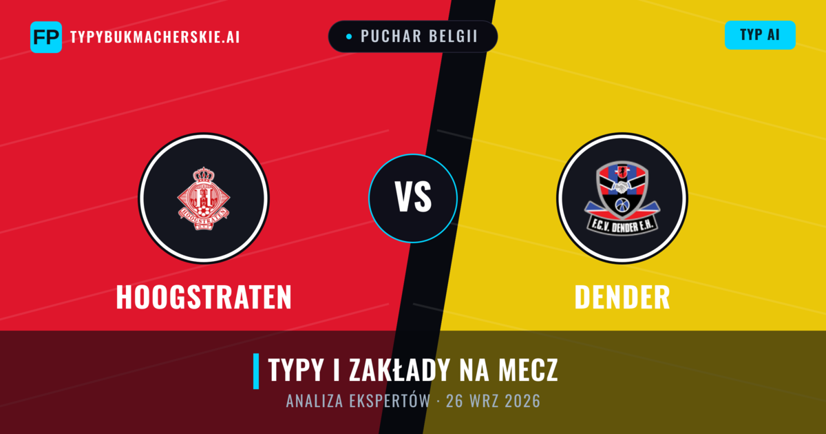 Hoogstraten vs Dender — typy i zapowiedź meczu
