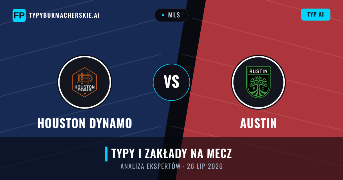 Houston Dynamo vs Austin — typy i zapowiedź meczu