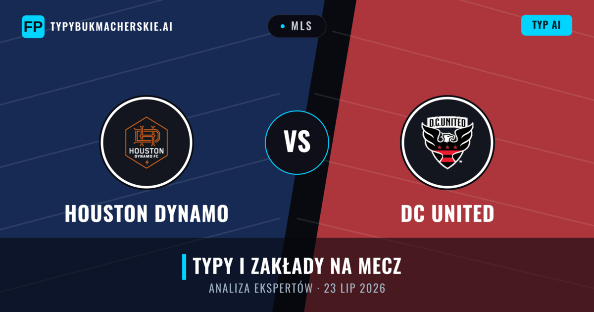 Houston Dynamo vs DC United — typy i zapowiedź meczu