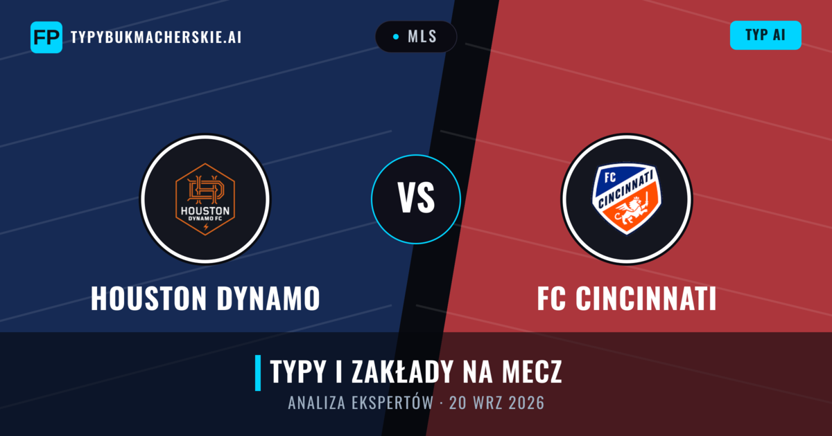 Houston Dynamo vs FC Cincinnati — typy i zapowiedź meczu