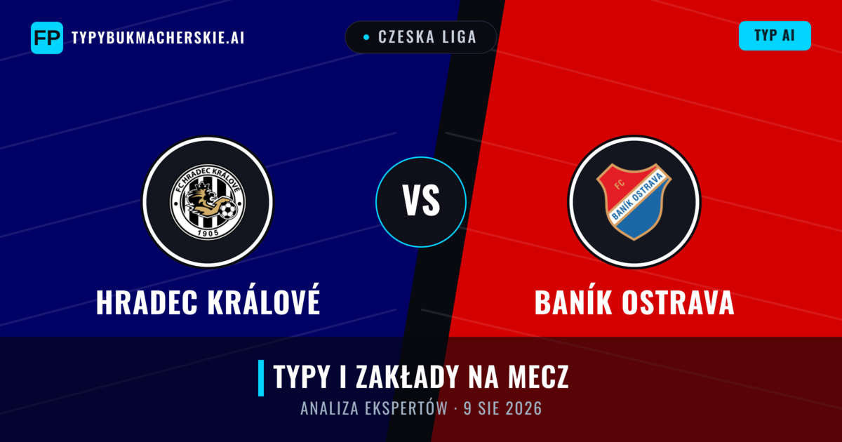 Hradec Králové vs Baník Ostrava — typy i zapowiedź meczu
