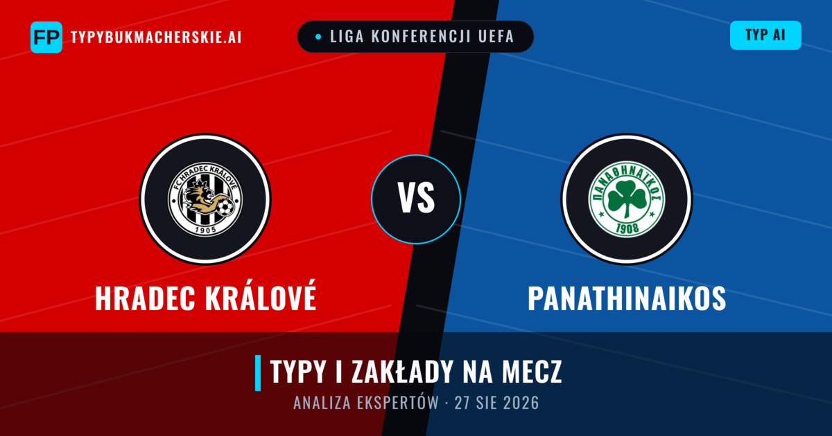 Hradec Králové vs Panathinaikos — typy i zapowiedź meczu