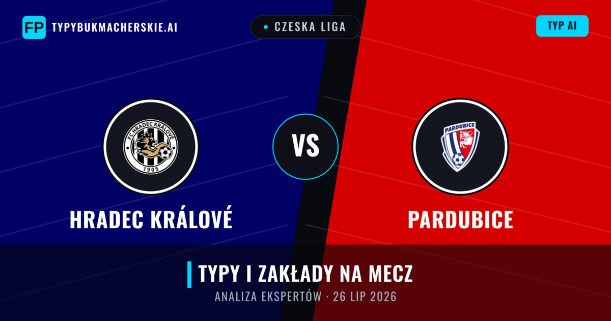 Hradec Králové vs Pardubice — typy i zapowiedź meczu