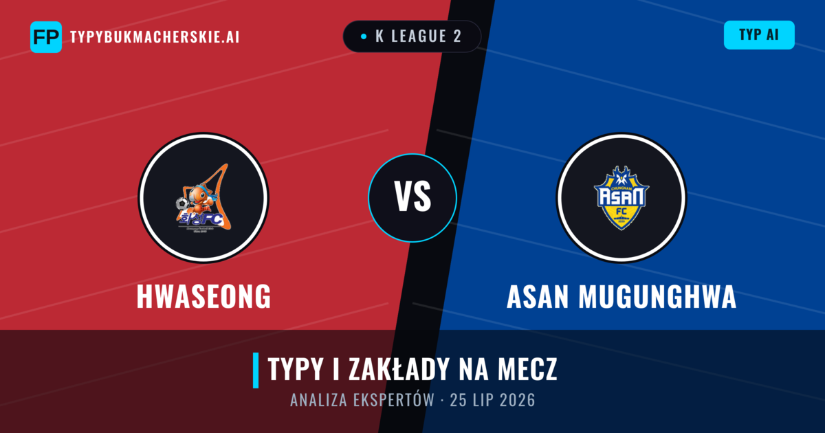 Hwaseong vs Asan Mugunghwa — typy i zapowiedź meczu