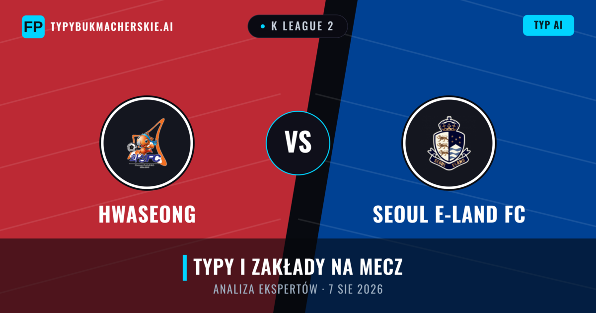 Hwaseong vs Seoul E-Land FC — typy i zapowiedź meczu