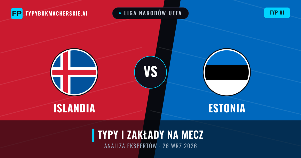 Islandia vs Estonia — typy i zapowiedź meczu