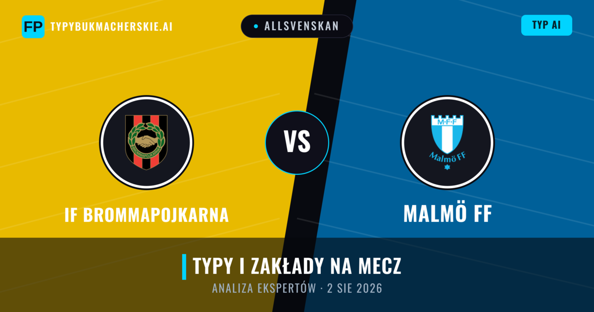IF Brommapojkarna vs Malmö FF — typy i zapowiedź meczu