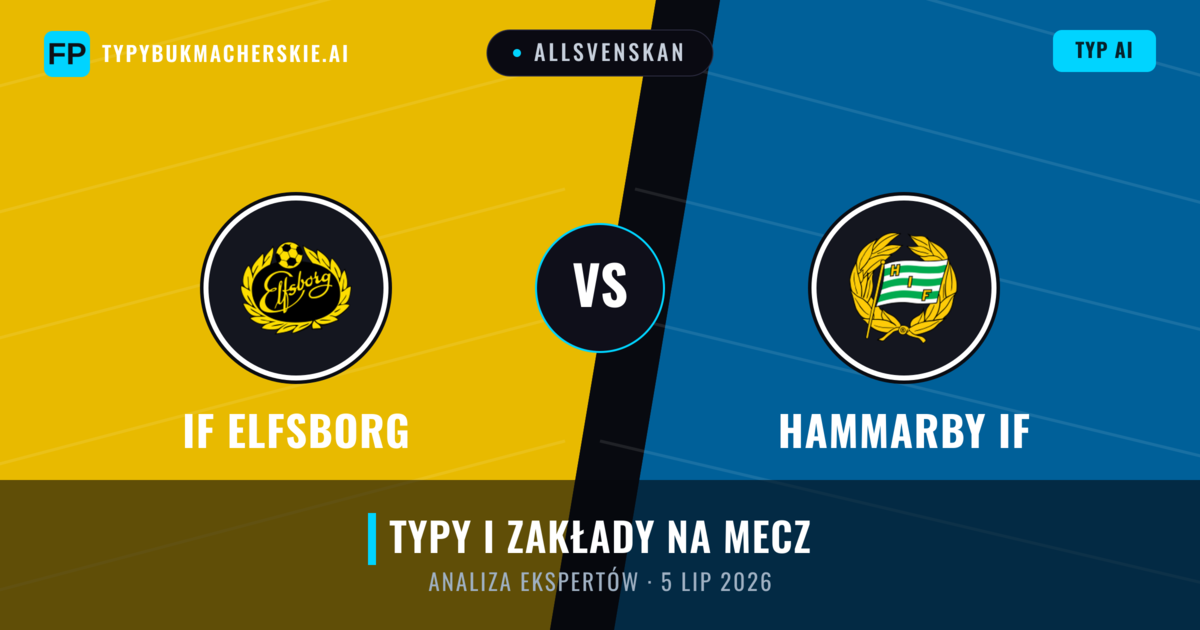 IF Elfsborg vs Hammarby IF — typy i zapowiedź meczu