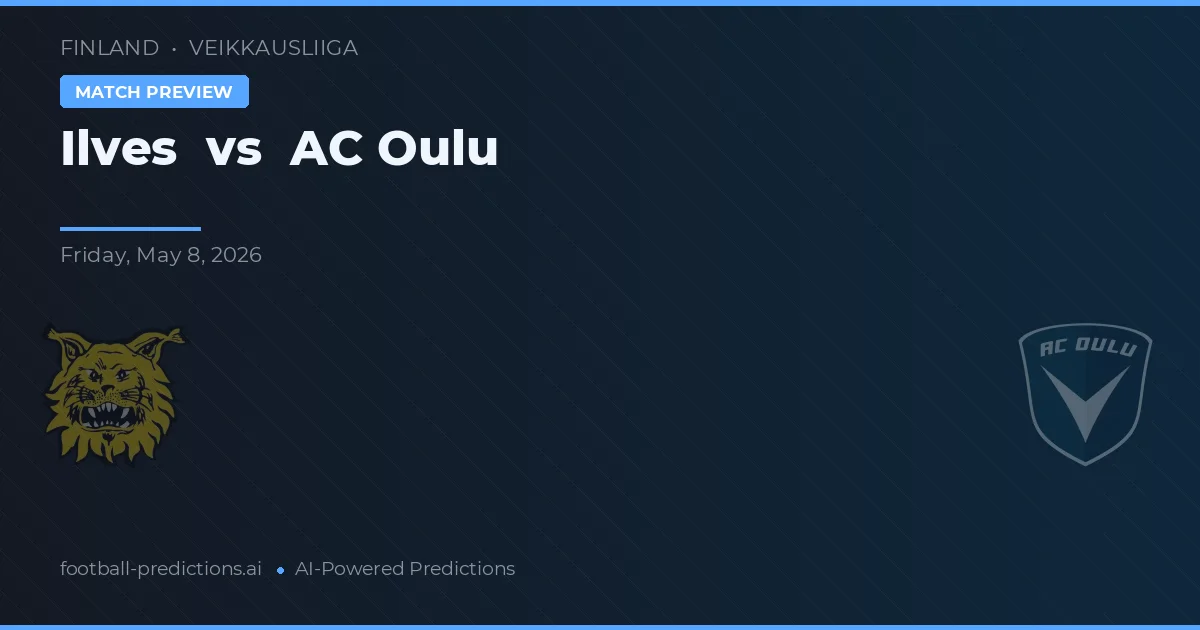 Ilves vs Oulu — typy i zapowiedź meczu