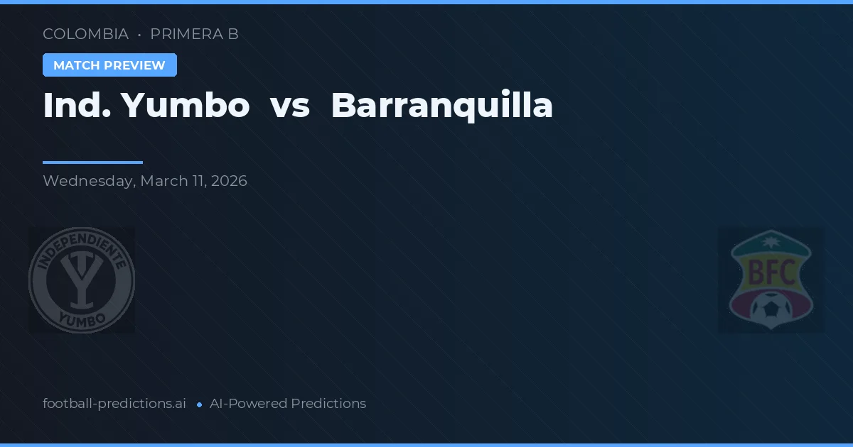 Ind. Yumbo vs Barranquilla — typy i zapowiedź meczu