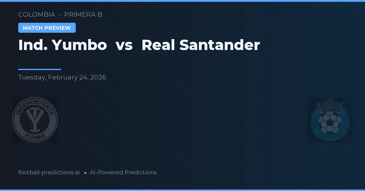 Ind. Yumbo vs Real Santander — typy i zapowiedź meczu