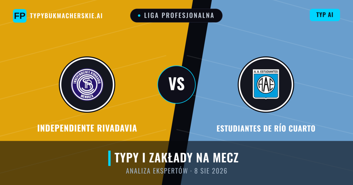 Independiente Rivadavia vs Estudiantes de Río Cuarto — typy i zapowiedź meczu