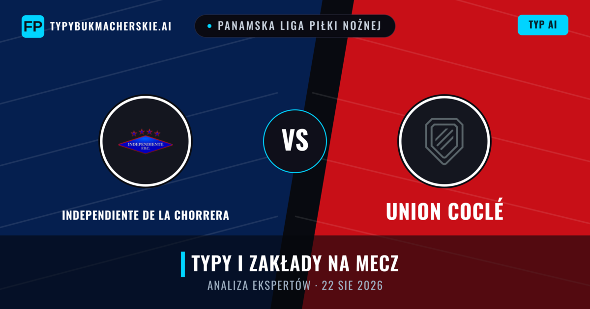 Independiente de La Chorrera vs Union Coclé — typy i zapowiedź meczu