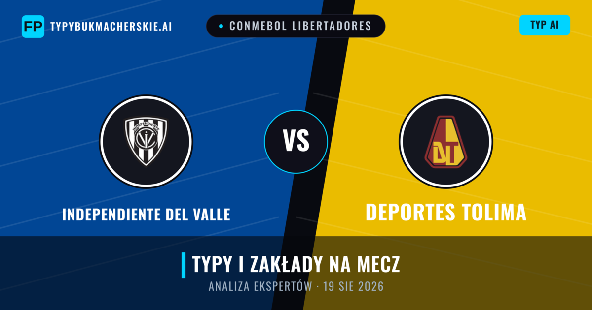 Independiente del Valle vs Deportes Tolima — typy i zapowiedź meczu
