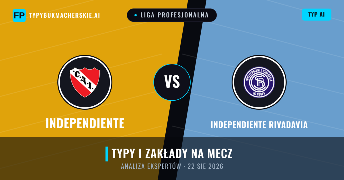 Independiente vs Independiente Rivadavia — typy i zapowiedź meczu