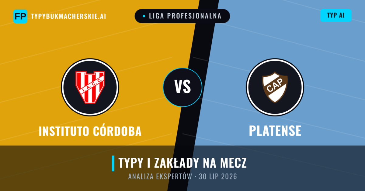 Instituto Córdoba vs Platense — typy i zapowiedź meczu