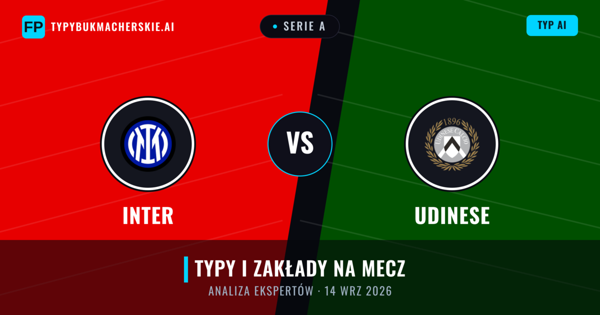 Inter vs Udinese — typy i zapowiedź meczu