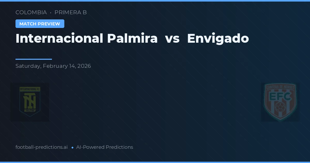 Internacional Palmira vs Envigado — typy i zapowiedź meczu