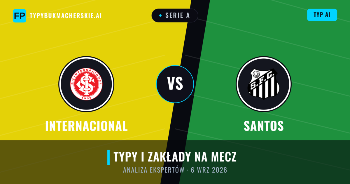 Internacional vs Santos — typy i zapowiedź meczu