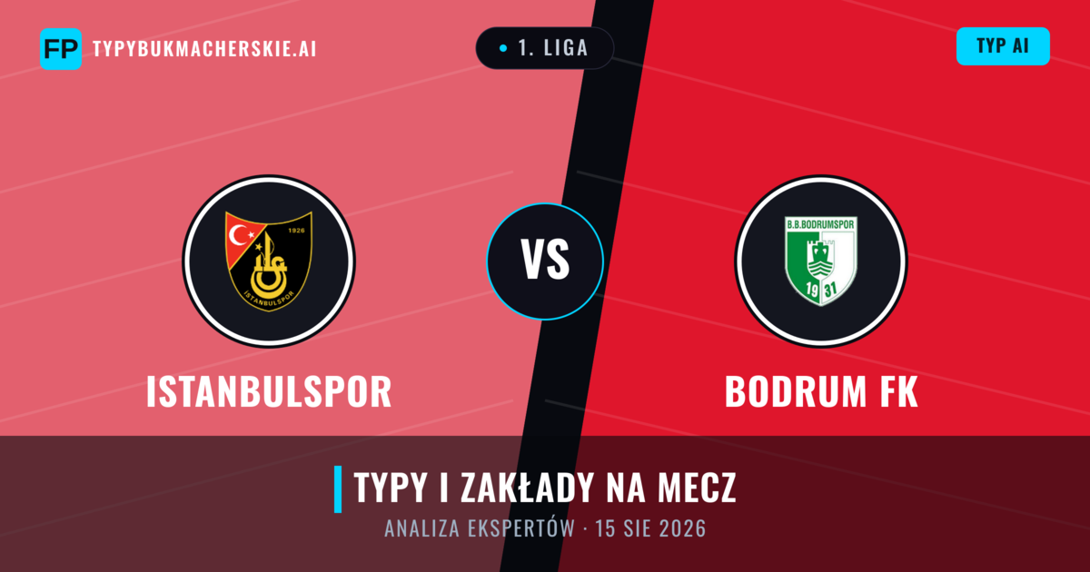 Istanbulspor vs Bodrum FK — typy i zapowiedź meczu