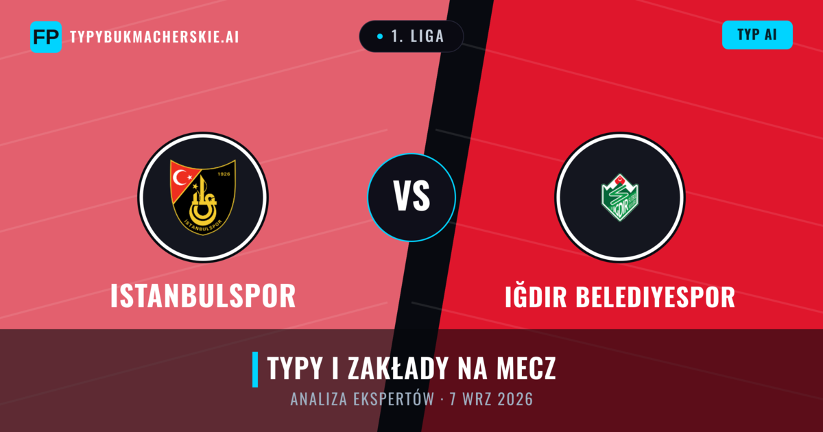 Istanbulspor vs Iğdır Belediyespor — typy i zapowiedź meczu