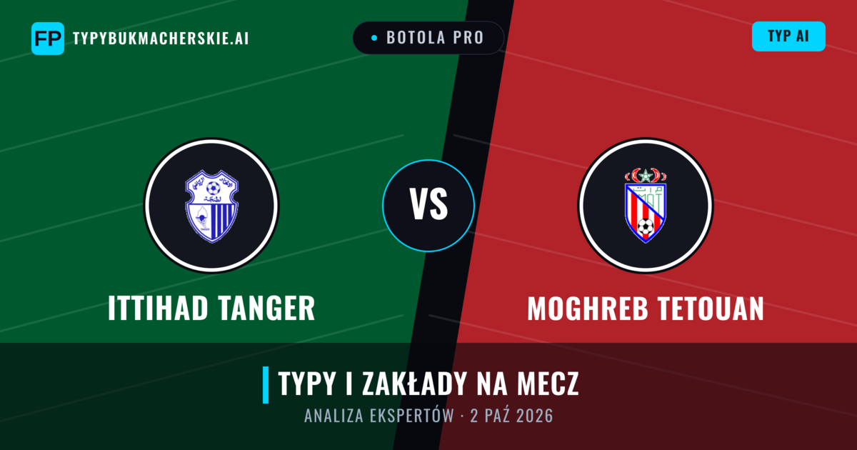 Ittihad Tanger vs Moghreb Tetouan — typy i zapowiedź meczu