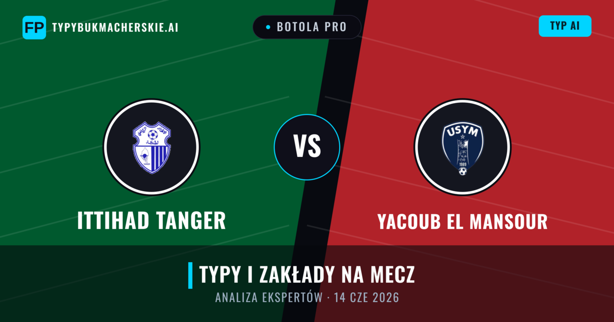 Ittihad Tanger vs Yacoub El Mansour — typy i zapowiedź meczu