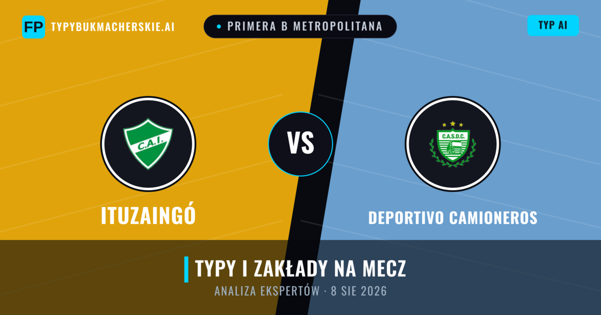Ituzaingó vs Deportivo Camioneros — typy i zapowiedź meczu