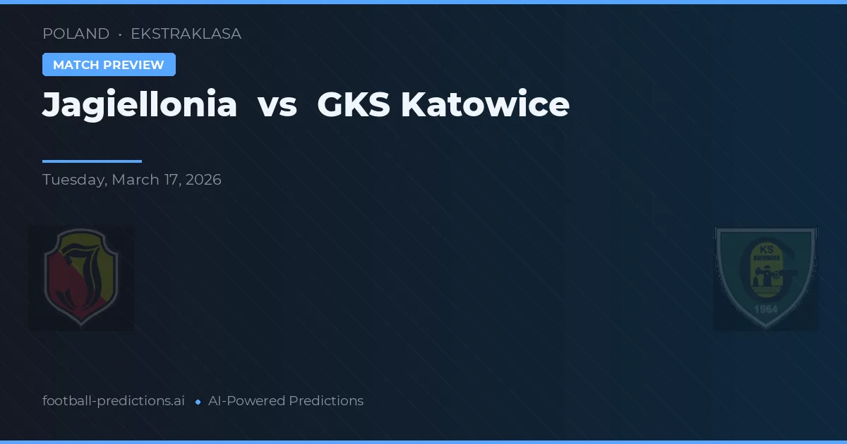 Jagiellonia Białystok vs GKS Katowice — typy i zapowiedź meczu