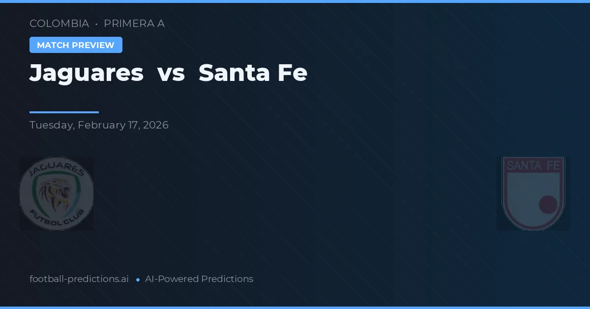 Jaguares vs Independiente Santa Fe — typy i zapowiedź meczu