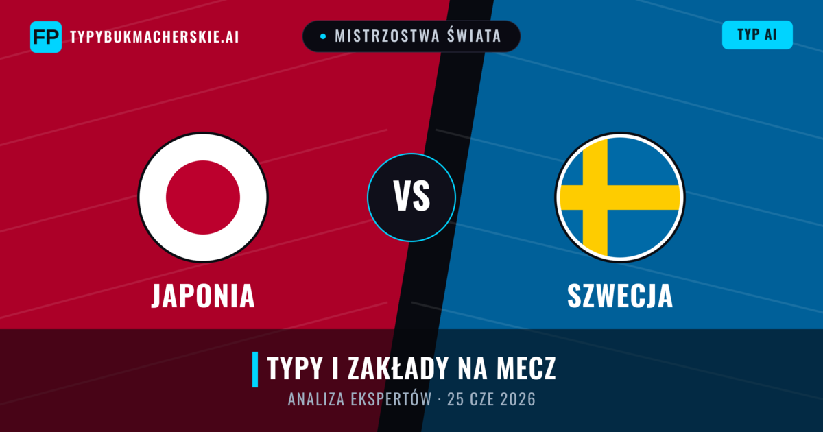 Japonia vs Szwecja — typy i zapowiedź meczu