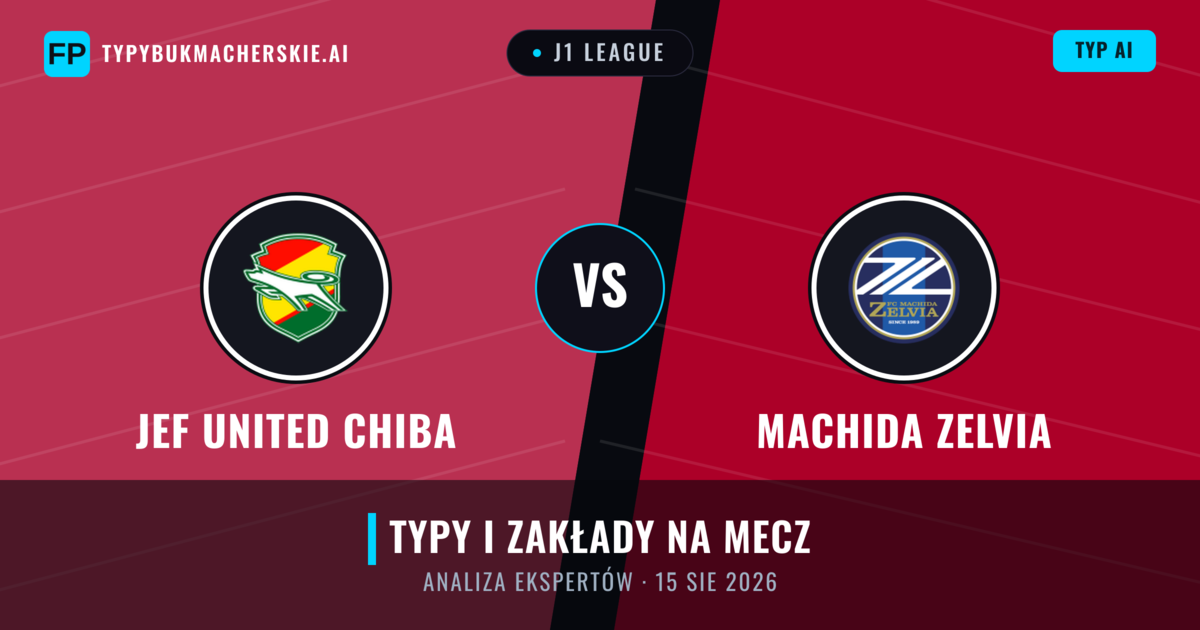 JEF United Chiba vs Machida Zelvia — typy i zapowiedź meczu
