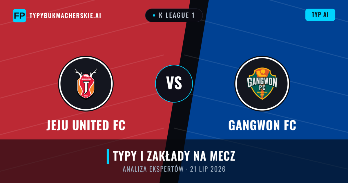 Jeju United FC vs Gangwon FC — typy i zapowiedź meczu