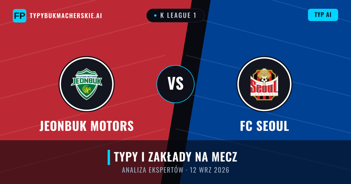 Jeonbuk Motors vs FC Seoul — typy i zapowiedź meczu