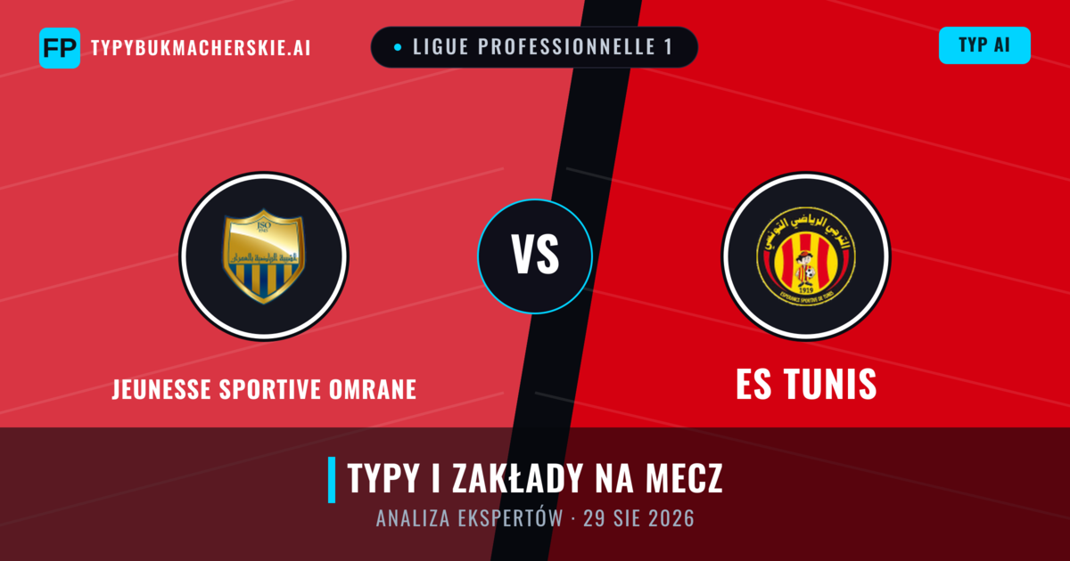 Jeunesse Sportive Omrane vs ES Tunis — typy i zapowiedź meczu