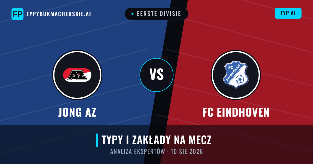 Jong AZ vs FC Eindhoven — typy i zapowiedź meczu