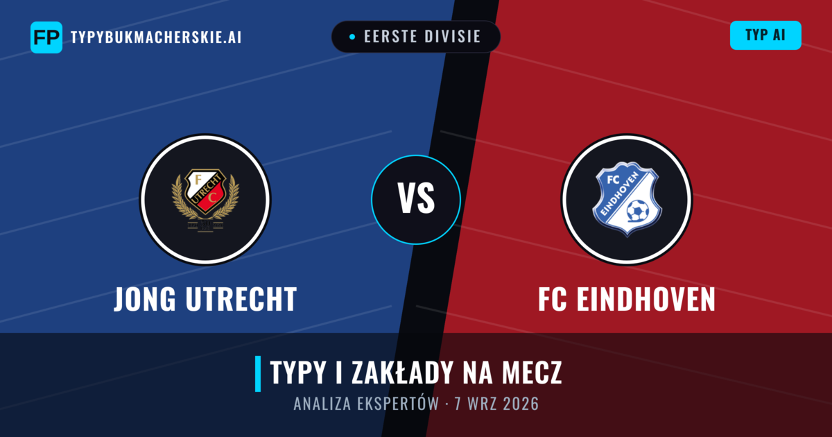 Jong Utrecht vs FC Eindhoven — typy i zapowiedź meczu