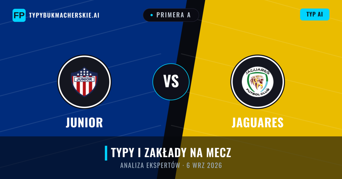 Junior vs Jaguares — typy i zapowiedź meczu