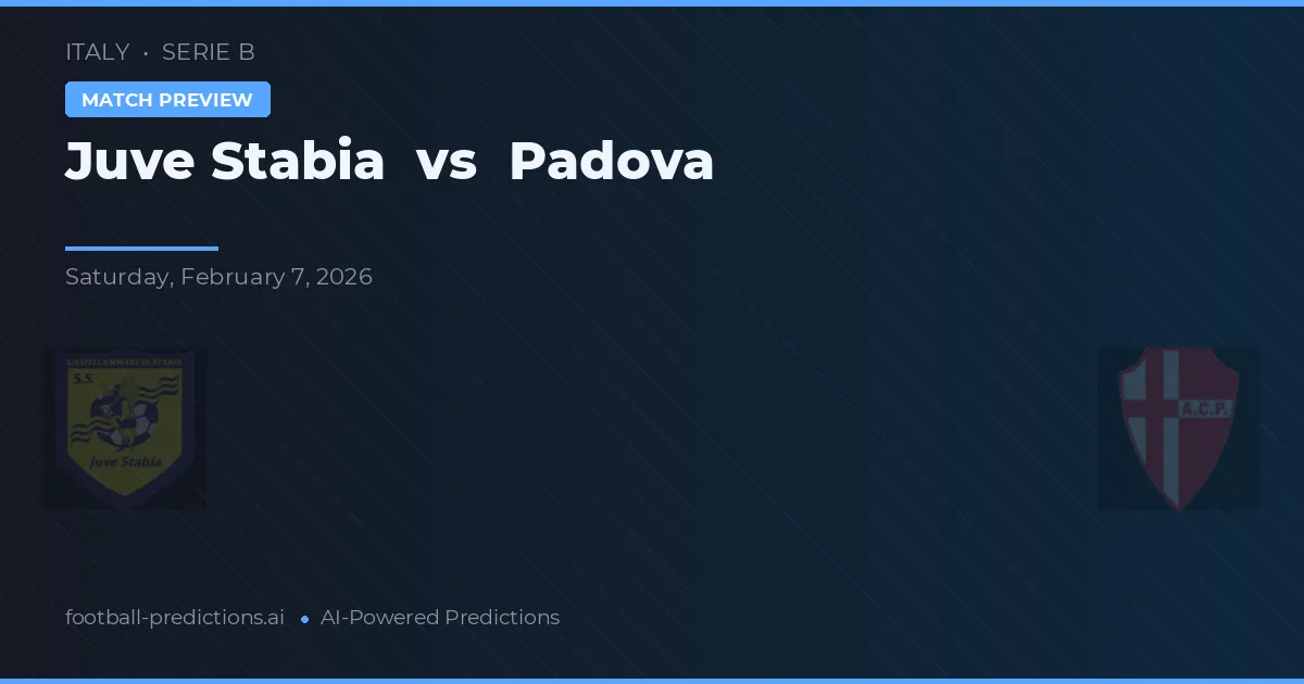 Juve Stabia vs Padwa — typy i zapowiedź meczu