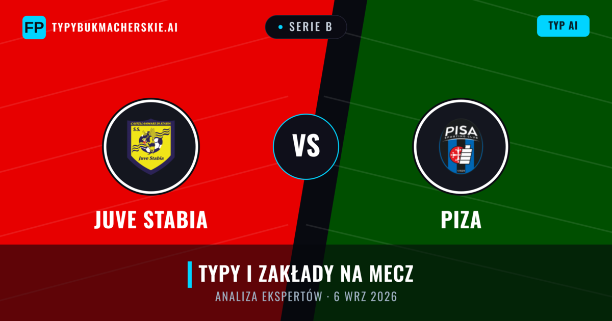Juve Stabia vs Piza — typy i zapowiedź meczu