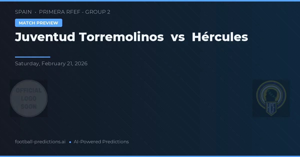 Juventud Torremolinos vs Hércules — typy i zapowiedź meczu
