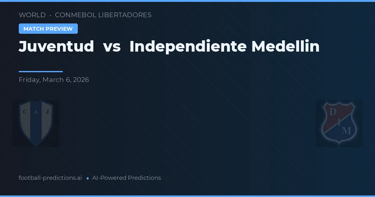 Juventud vs Independiente Medellín — typy i zapowiedź meczu