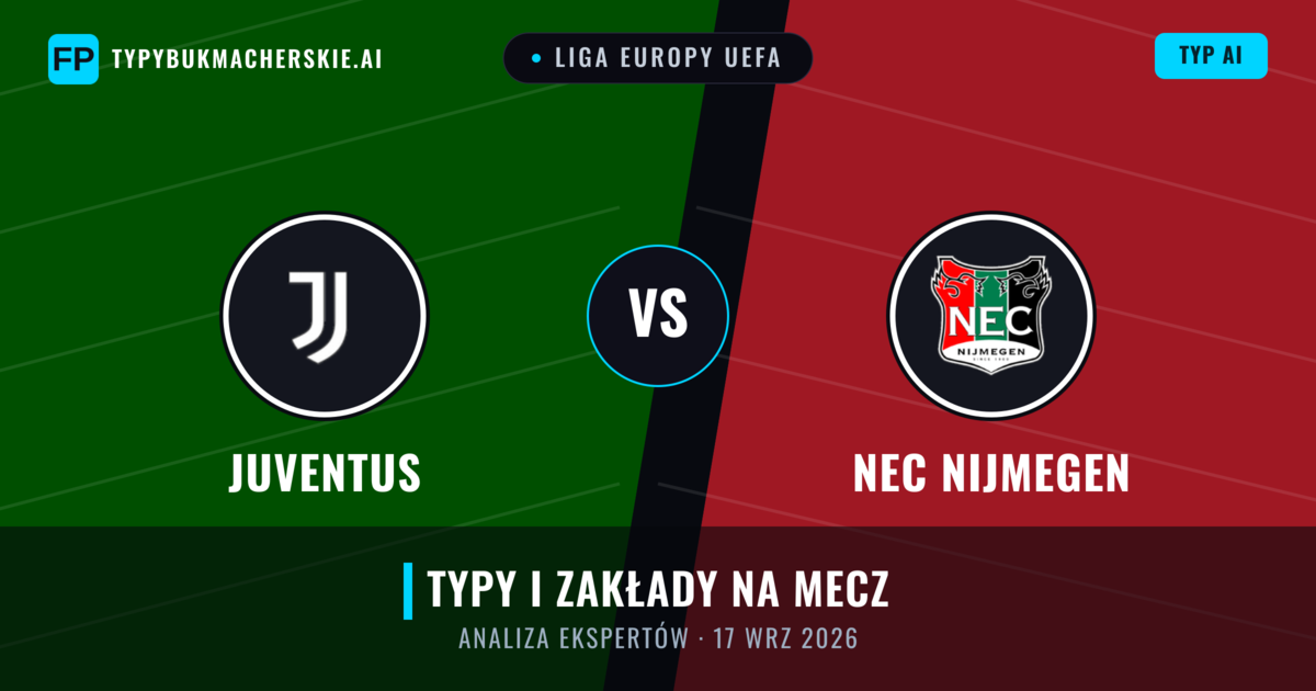 Juventus vs NEC Nijmegen — typy i zapowiedź meczu