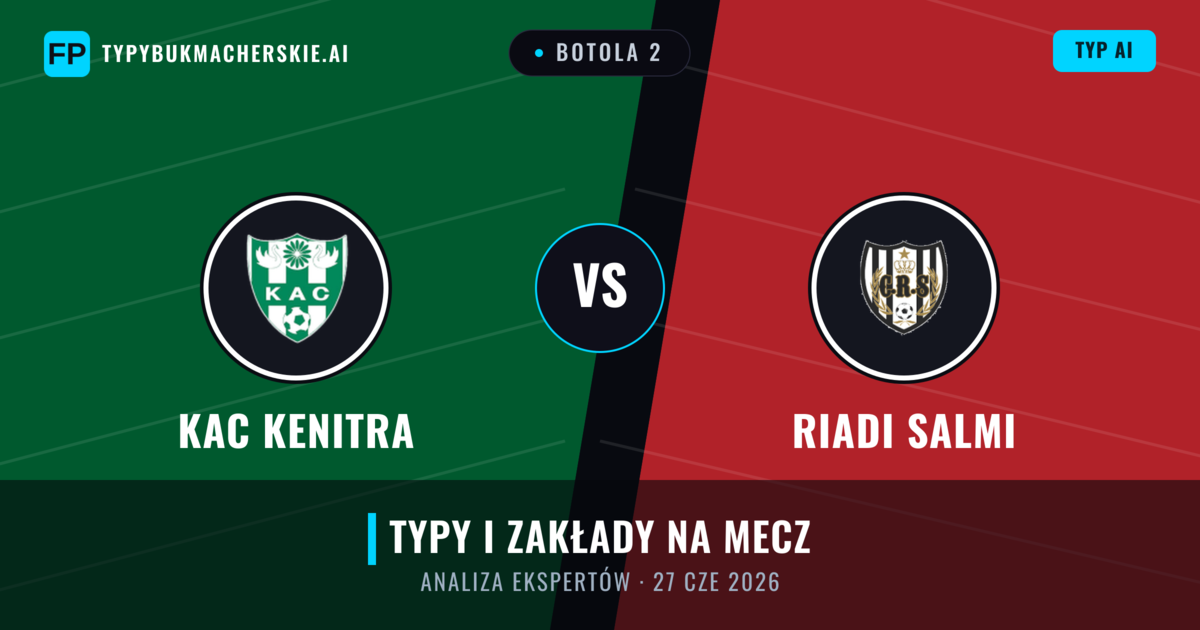 KAC Kenitra vs Riadi Salmi — typy i zapowiedź meczu
